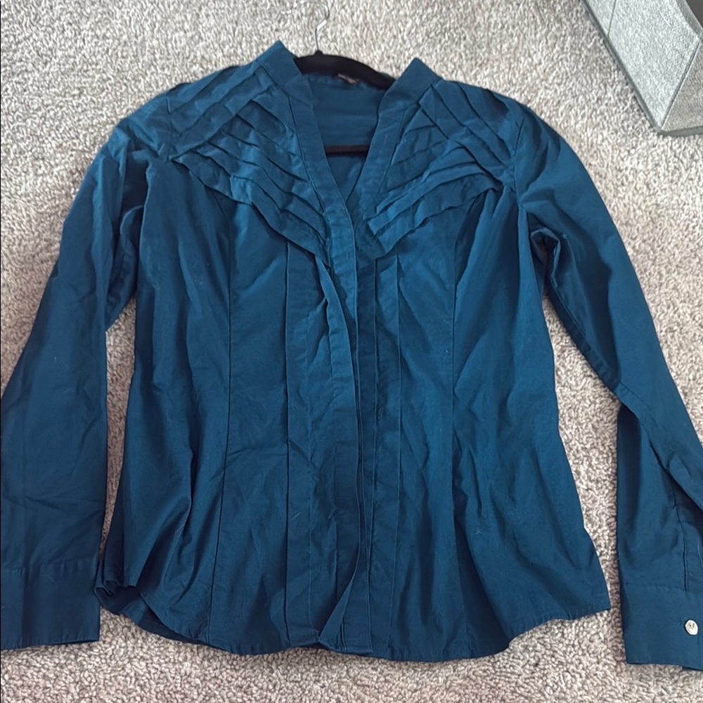 Express Deep Blue Women's Blouse